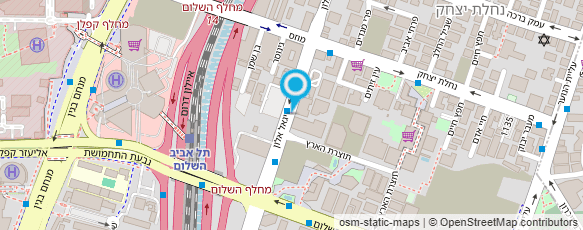 מפת הגעה אל דואר ישראל