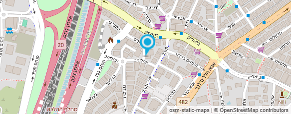 מפת הגעה אל עו"ד איליה שרייר