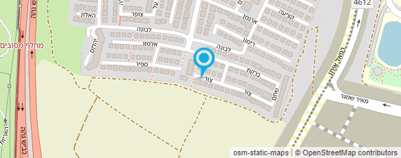 מפת הגעה אל עו"ד דדון מרום סתיו