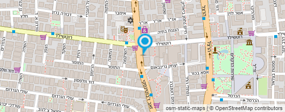 מפת הגעה אל בנק איגוד לישראל בע"מ