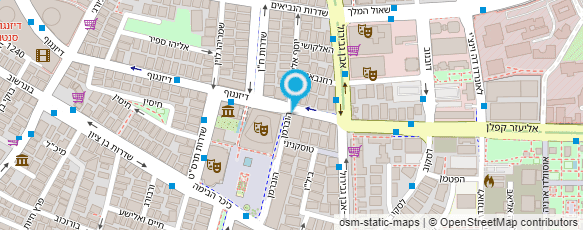 מפת הגעה אל עו"ד זלוביץ הדס