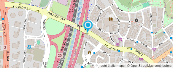 מפת הגעה אל עו"ד חשאי ליאור