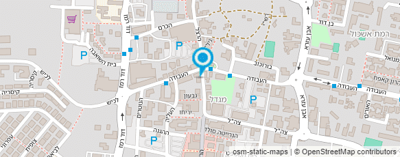 מפת הגעה אל שובל של מאפים