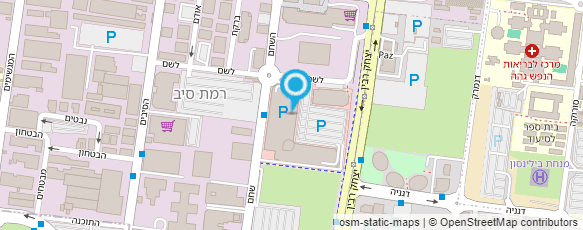 מפת הגעה אל דואר ישראל- מסירת דואר