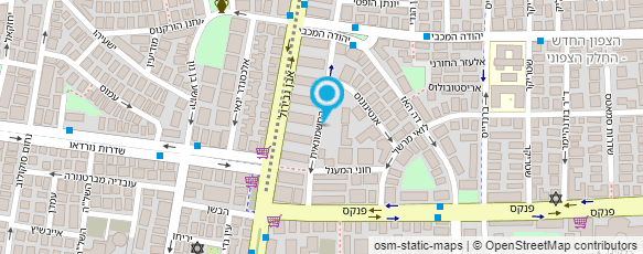 מפת הגעה אל עו"ד מזרחי מורן