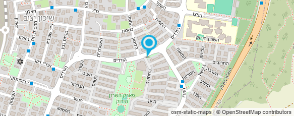 מפת הגעה אל דואר ישראל