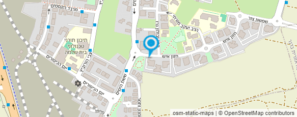 מפת הגעה אל עו"ד גבאי הדר