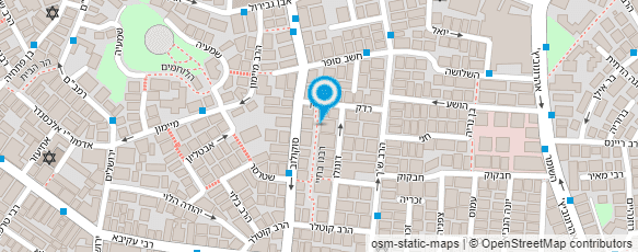 מפת הגעה אל עו"ד מרגליות צבי