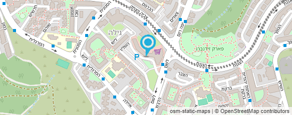 מפת הגעה אל דואר ישראל- מסירת דואר