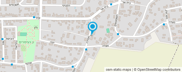 מפת הגעה אל דואר ישראל- מסירת דואר