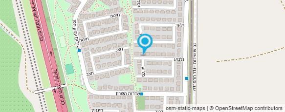 מפת הגעה אל צחי שירות לשערים חשמליים