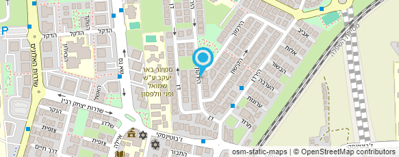 מפת הגעה אל פעוטון דוריס