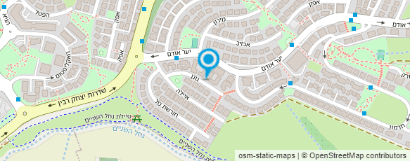 מפת הגעה אל המשפחתון של מירב