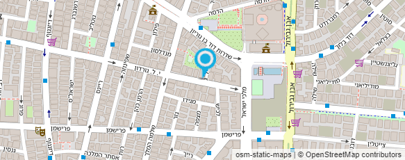 מפת הגעה אל Yo Ave מפת הגעה אל Yo Ave