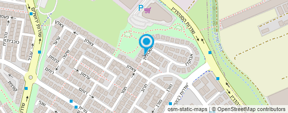 מפת הגעה אל גן ברלה