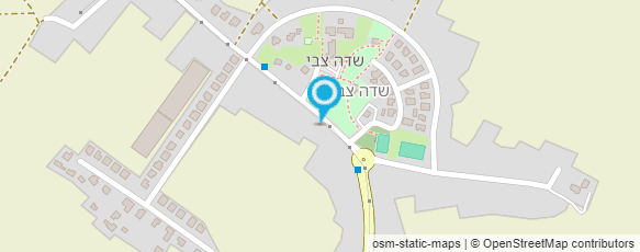 מפת הגעה אל גן הצבי הירוק