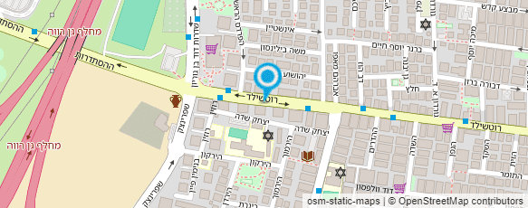 מפת הגעה אל מאיר בן מרום - מתקשר