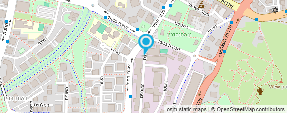 מפת הגעה אל דואר ישראל-מסירת דואר מפת הגעה אל דואר ישראל-מסירת דואר