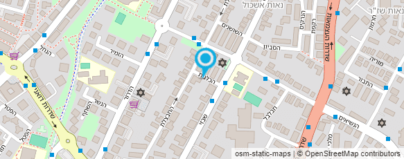 מפת הגעה אל עבודה עברית מפת הגעה אל עבודה עברית