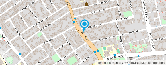 מפת הגעה אל דואר ישראל מפת הגעה אל דואר ישראל