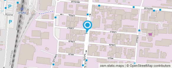 מפת הגעה אל דואר ישראל