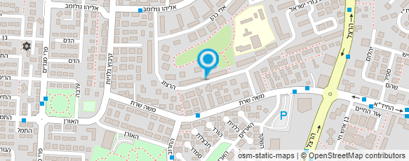 מפת הגעה אל אהרון פרויקטים