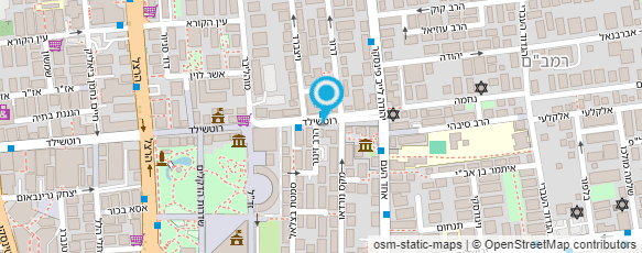 מפת הגעה אל דיג'י אורן גולדמן