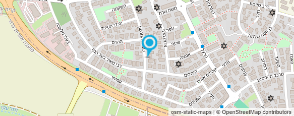 מפת הגעה אל א.ל. ביטוחים - אורה לנצמן