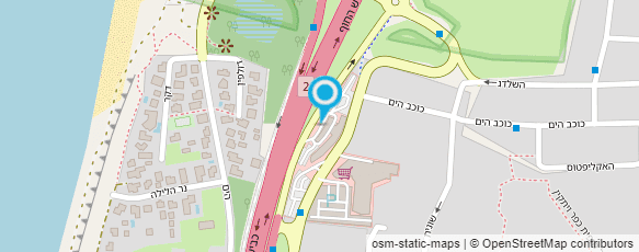 מפת הגעה אל פלאפל בריבוע