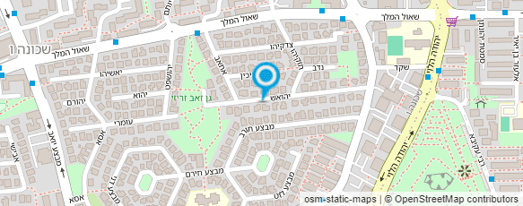 מפת הגעה אל עו"ד שרון חג'אג' בן שטרית