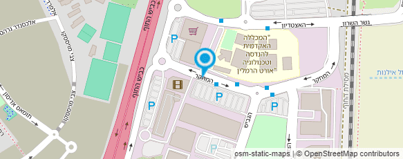 מפת הגעה אל עד העצם אקספרס