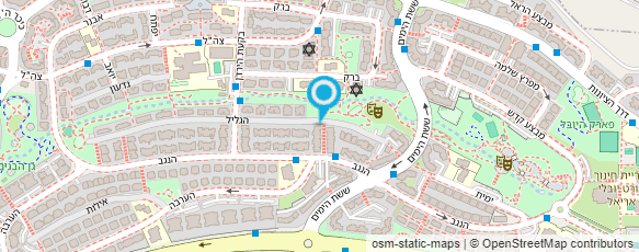 מפת הגעה אל משה גרופר יועץ ESD