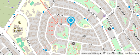 מפת הגעה אל משפחתון רחלי