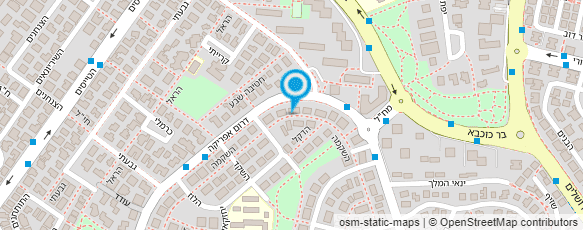 מפת הגעה אל עו"ד בריינר יהושע