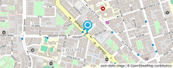 מפת הגעה אל סיגלית היופי שבציפורן