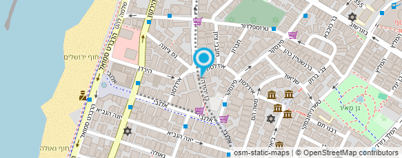 מפת הגעה אל בן רפאלי – hair & makeup