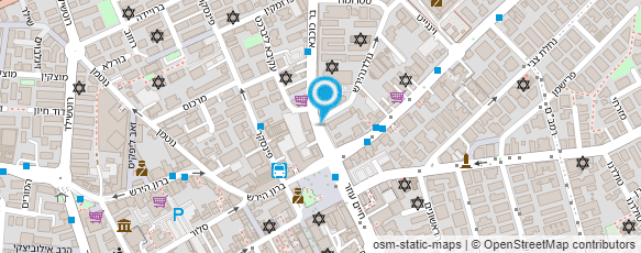 מפת הגעה אל שירותי צבע