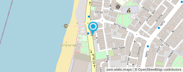 מפת הגעה אל אורי קולר - גלישת גלים