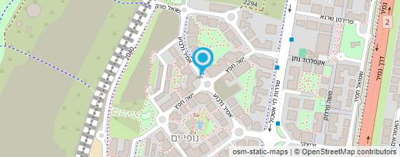 מפת הגעה אל דואר ישראל - מסירת דואר