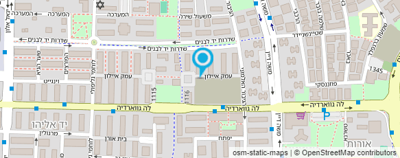 מפת הגעה אל עו"ד זינה יהודאי