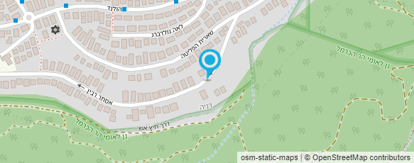 מפת הגעה אל ליאור דץ  - אדריכל