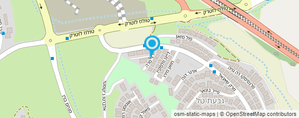 מפת הגעה אל יפית מאפרת מקצועית