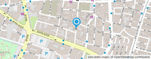 מפת הגעה אל תומר אלמלח - שיעורי גיטרה