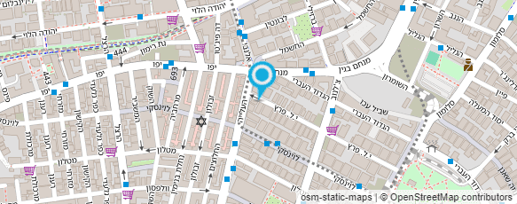 מפת הגעה אל מרים הקון - מורה לצרפתית