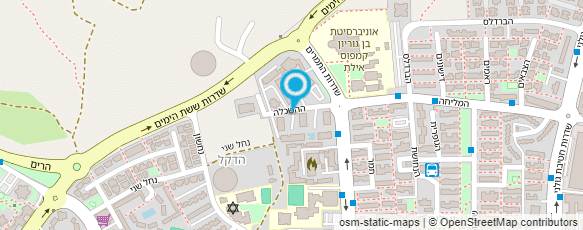 מפת הגעה אל מתחם האירועים 'סנאריו'