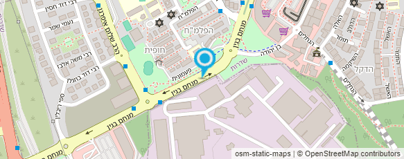 מפת הגעה אל פיצה האט