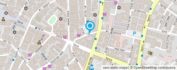 מפת הגעה אל אמריקן פיצה