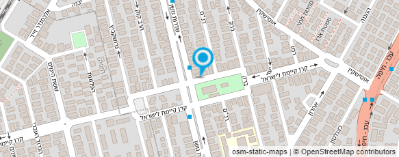 מפת הגעה אל עו"ד ויזל אסף