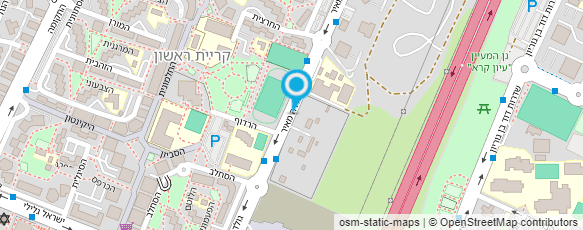 מפת הגעה אל מועדון קשתי מכבי ראשון