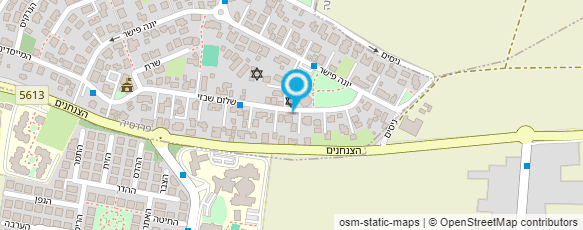 מפת הגעה אל נוגה ארליך רפלקסולוגית